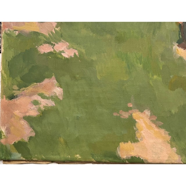 Modern Wilhelm Julien Wils, Landscape, Oil on Canvas, 1955 For Sale - Image 3 of 7