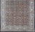 Antique Mahal Persian Carpet with All-Over Herati Design in Ivory, Gray & Brown. Keivan Woven Arts / rug NA-170091,...
