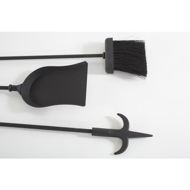 Mid Century Modern Fireplace Tool Set - 4 Pieces For Sale - Image 12 of 13