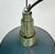 Blue Industrial Blue Enamel Military Pendant Lamp with Cast Aluminium Top, 1960s For Sale - Image 8 of 18