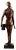 19th Century European Polychrome Carved Wood Figure of a Dickensian Character For Sale
