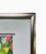 Contemporary Late 20th Century Large 33" Framed Original Nelle Ferrara Impressionist Floral Garden Watercolor For Sale - Image 3 of 5