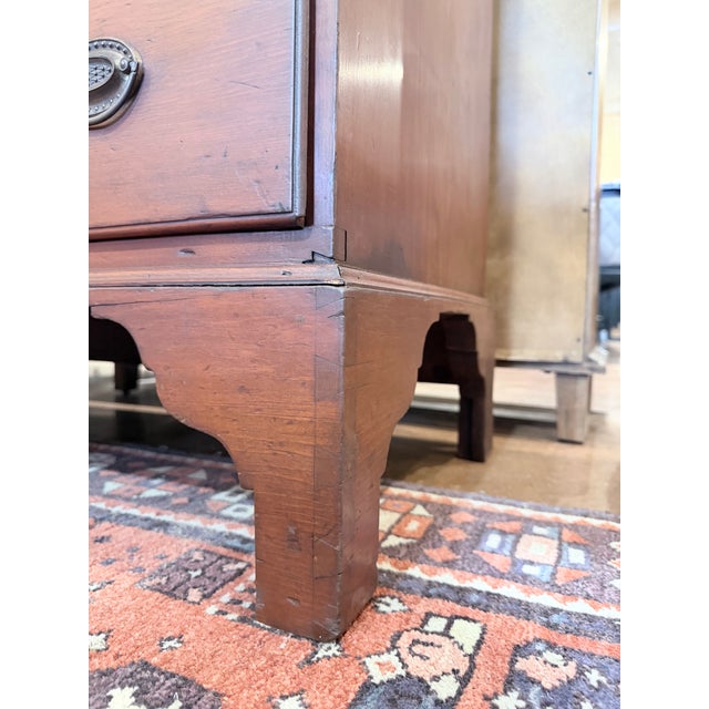 18th Century American Chippendale Mahogany Tall Chest For Sale - Image 10 of 12