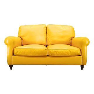 Leather George Sofa from Poltrona Frau, Italy, 1992 For Sale