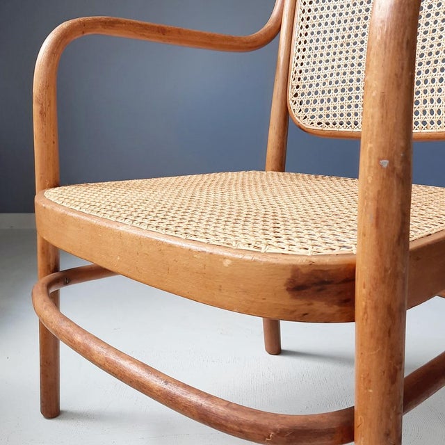 A61 F Armchair by Aldolf Schneck for Thonet, 1930s For Sale - Image 8 of 14