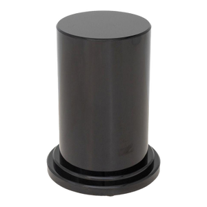 Modern Black Lacquered Pedestal