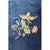 Textile 1920s Blue Floral Bird Deco Antique Chinese Peking Wool Rug 8'1'' X 9'5'' For Sale - Image 7 of 9