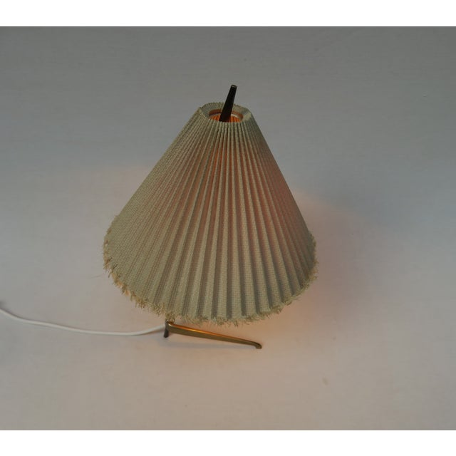 Brass Table Lamp attributed to Kalmar for J. T. Kalmar, Austria, 1950s For Sale - Image 9 of 18