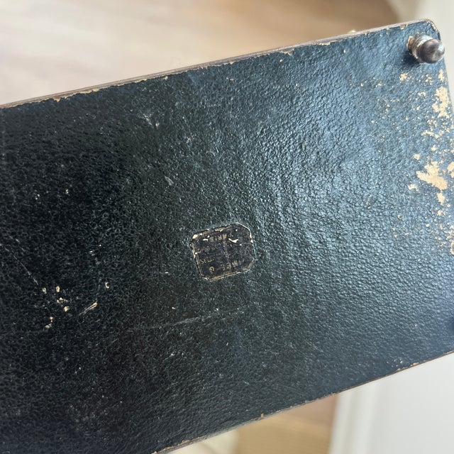 Parisian Zimmer’s House Black Lacquered Wood Napoleon III Box For Sale - Image 10 of 11