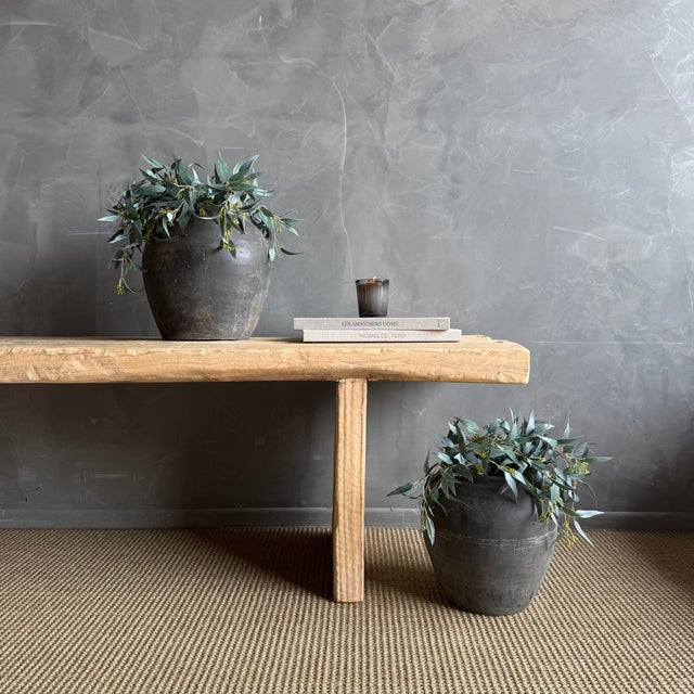 Mid-Century Modern Vintage Style Matte Oil Pottery #92e For Sale - Image 3 of 11