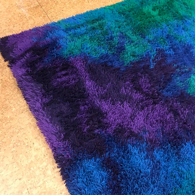 Mid Century Rya Rug Chairish