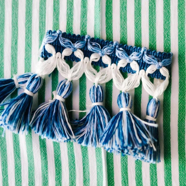 Embrace the magic of a lush, decadent—pure hedonism, some might say—3.5” tassel trim that’s handcrafted in America with...