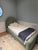 2020s Kids Bed. Elora Arched Upholstered Bed Twin + Trundle Eucalyptus Performance Velvet by West Elm For Sale - Image 5 of 5