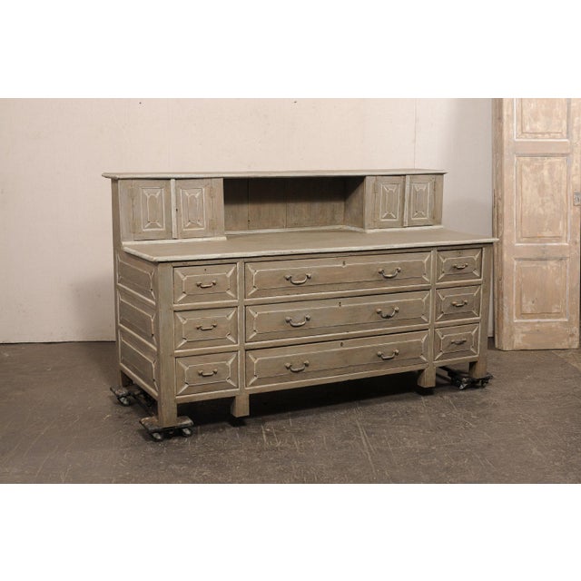 Early 20th Century Early 20th Century Portuguese Refectory Cabinet For Sale - Image 5 of 13