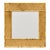 Vintage Woven Bamboo Wall Mirror For Sale