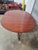1990s Henkel Harris Wild Black Cherry Two Pedestal Dining Table 3 Leaves & Table Pads For Sale - Image 15 of 17