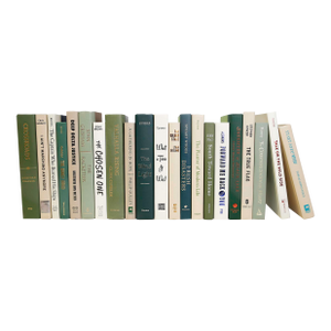 Decorative Books - Savannah Books - Green Books by the Foot