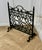 Gothic Wrought Iron Fire Screen For Sale - Image 4 of 7