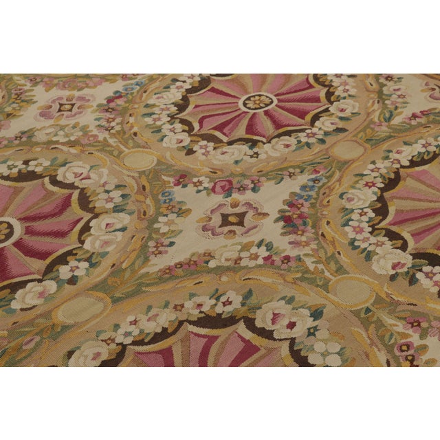 Oversized Vintage French Aubusson Rug by Rug & Kilim, France, 1950-1959 For Sale In New York - Image 6 of 10