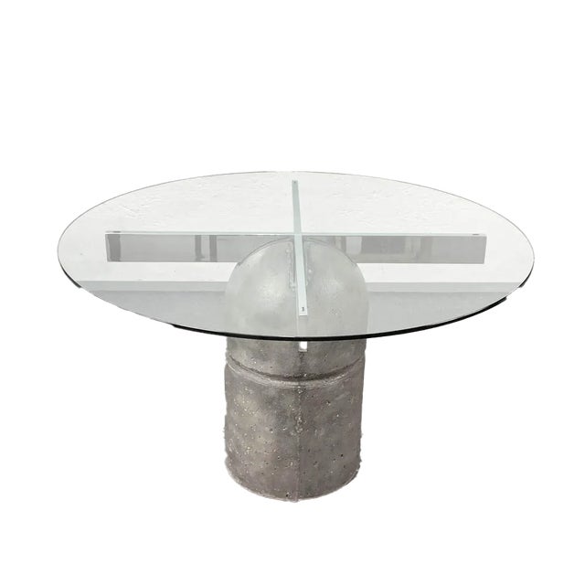 Mid-Century Paracarro Dining Table & Chairs by Giovanni Offredi for Saporiti, 1973, Set of 5 For Sale