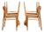Model 75 Dining Chairs in Oak with Paper Cord Weave by Niels O. Møller for j.l. Møllers, Denmark, 1950s, Set of 4 For Sale