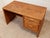 Modern Mid 20th Century Oak Boho Desk For Sale - Image 3 of 12