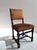 Wood Jacobean Style Dining Chairs, 1920s, Set of 4 For Sale - Image 7 of 7