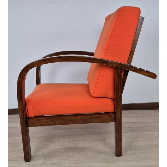Art Deco Reclining Armchair, Vienna, 1920s For Sale - Image 3 of 18