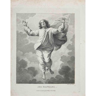 Thomas Holloway, Portrait After Raphael, Etching, 1810 For Sale