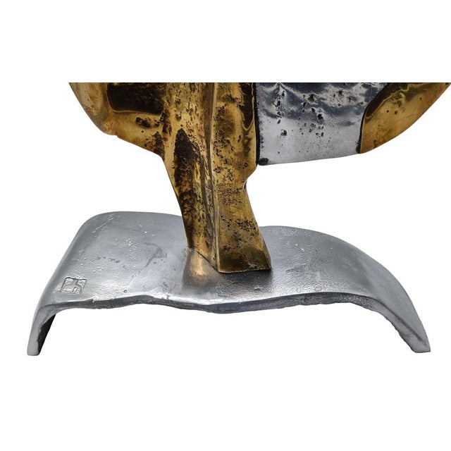 Brutalist Sculptural Clock by David Marshall, Scotland, 1970s For Sale - Image 6 of 9