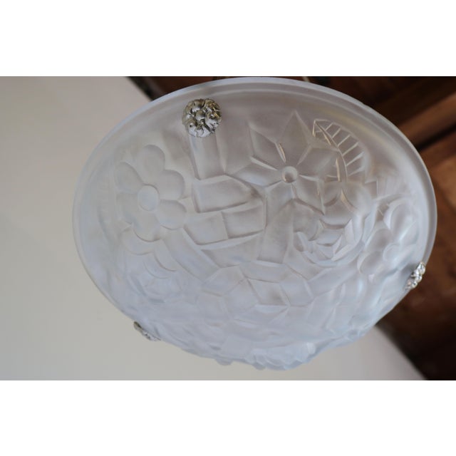 Art Deco Pendant Light by David Gueron Degue, 1930 For Sale - Image 11 of 12