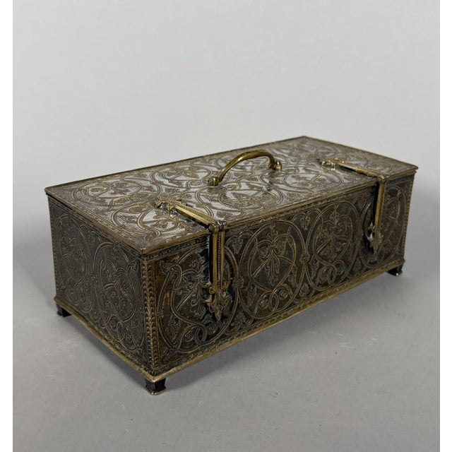 Antique Silver 950 Box, 1800s For Sale - Image 3 of 9