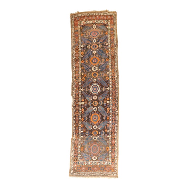 Antique Kurd Runner, 3'3'' X 12' For Sale
