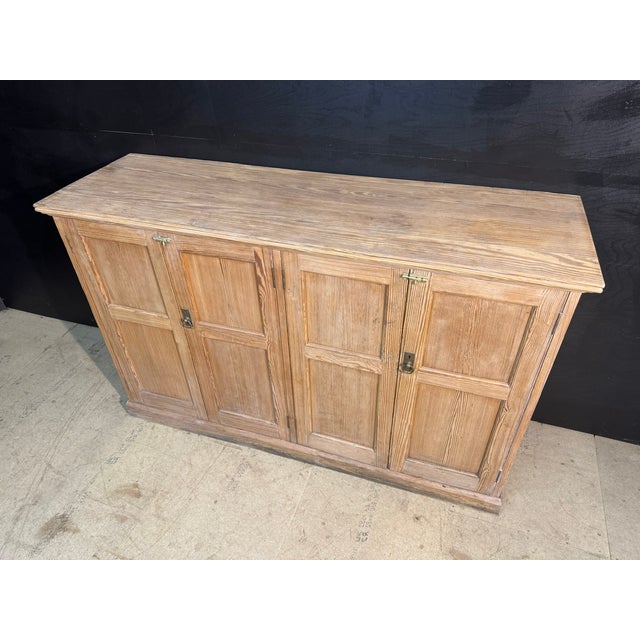 19th Century Pine Housekeeper's Cupboard For Sale - Image 3 of 17