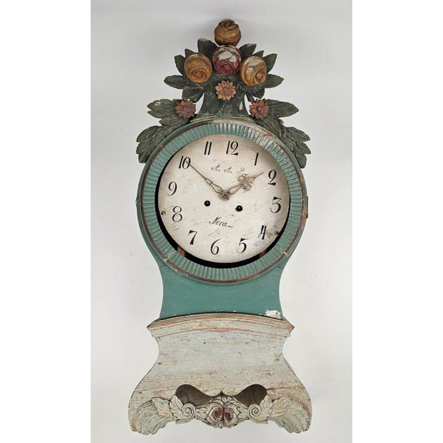 Wall Clock by Zacharias Perrson, 1855 For Sale - Image 11 of 11