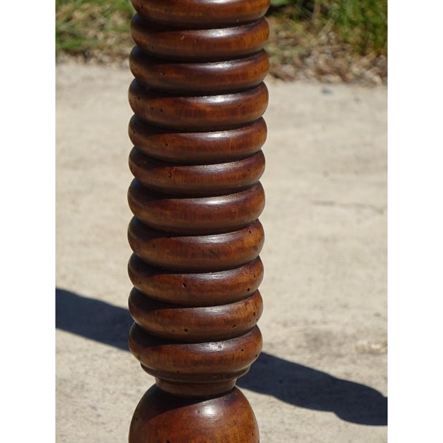 Walnut Top Flap Table For Sale - Image 17 of 18