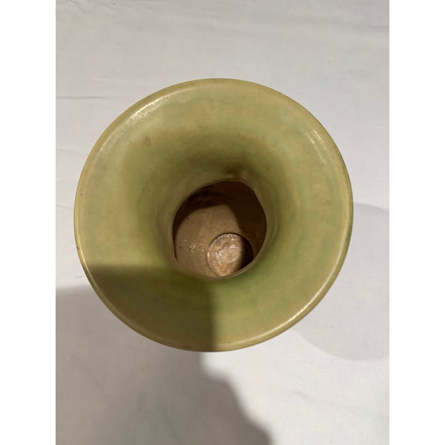 Ceramic 1940s Roseville Art Pottery Vases - a Pair For Sale - Image 7 of 10