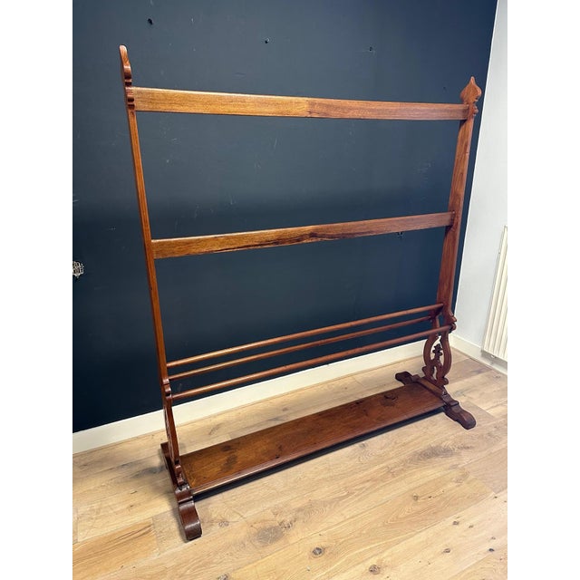 Wood Antique Clothing Rack, 1890s For Sale - Image 7 of 10