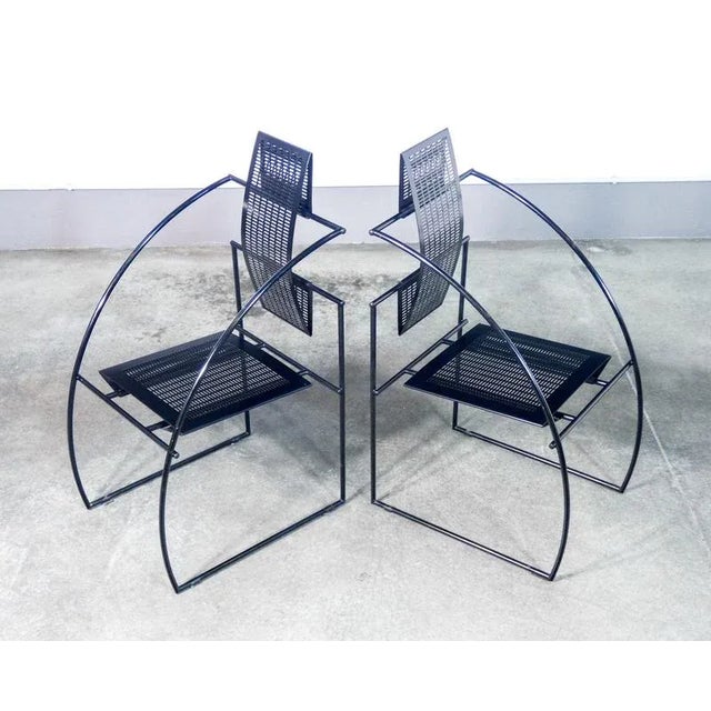 1980s Quinta Chairs by Mario Botta for Alias, Set of 2 For Sale - Image 5 of 18