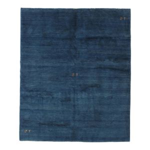 Vintage Hand-Knotted Persian Gabbeh Rug 6'8" X 8'0"