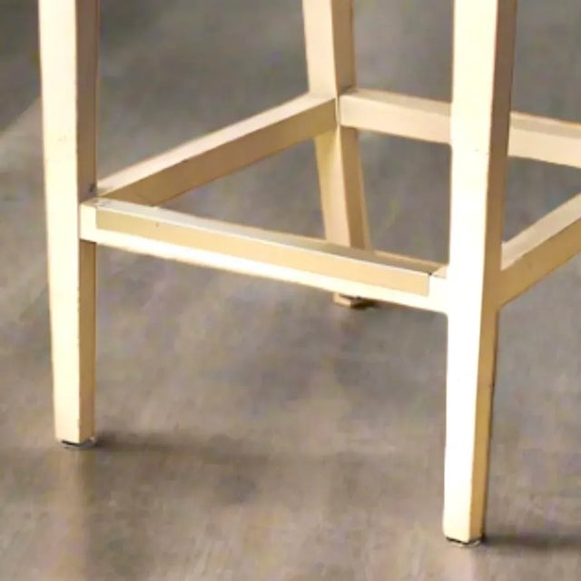 Pair | Large 1970s Cosmetic Counter Stools For Sale In Fayetteville, AR - Image 6 of 7