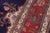 1980s Persian Vintage Blue/Red Wool Rug - 9'9'' X 12'8'' For Sale - Image 5 of 10