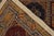 Rug & Kilim Vintage Needlepoint Rug in Gold and Red With Geometric Medallions For Sale - Image 4 of 5