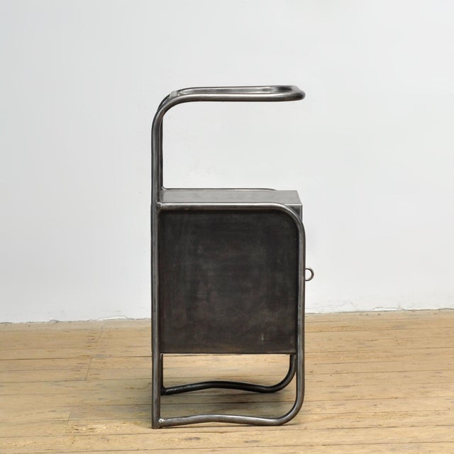 1950s Iron Bedside Tables, 1950s, Set of 2 For Sale - Image 5 of 11