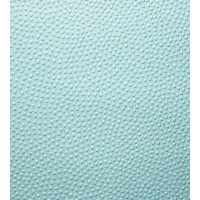 Sample - Jean Paul Gaultier for The House of Scalamandré Embosse Wallcovering, Ciel For Sale