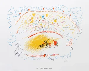 1980s "Corrida" Print After Pablo Picasso