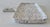 Vintage MCM "Dr. Douglas" Ironstone Splatter-Motif Handled Baking Pan For Sale - Image 4 of 12