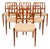 Vintage Danish Mid-Century Niels Otto Møller No. 83 Teak Dining Chairs (Set of 6) For Sale