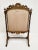 Glass Antique Victorian Needlepoint Fire Screen For Sale - Image 7 of 10
