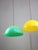 Plastic Mid-Century Italian Brass and Acrylic Glass Pendant Lamp For Sale - Image 7 of 18